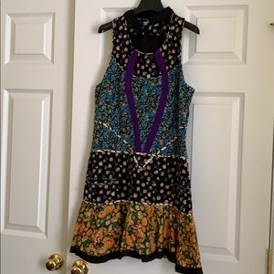 Coach Patchwork Floral Dress